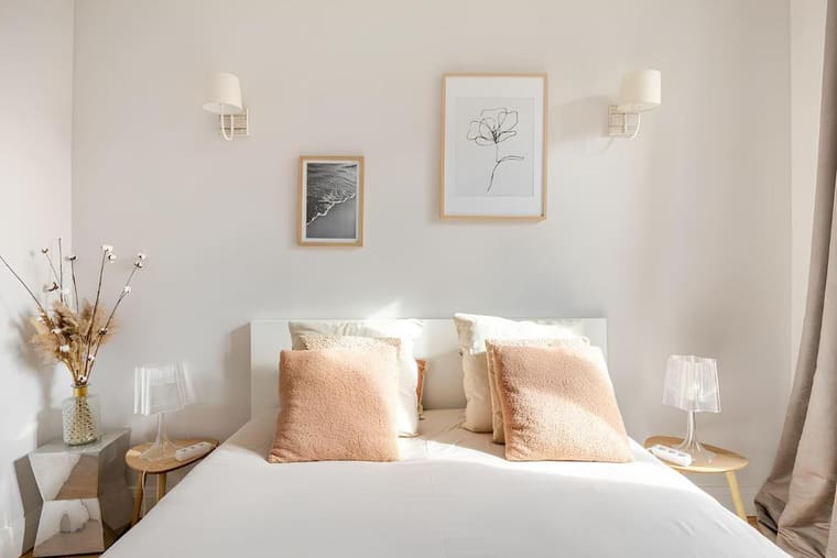 Helles Schlafzimmer